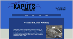 Desktop Screenshot of kaputsautobody.com